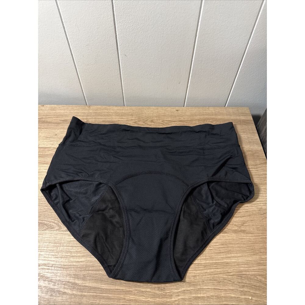 Womens Black Bathing Suit Bikini Bottoms / XL New E2